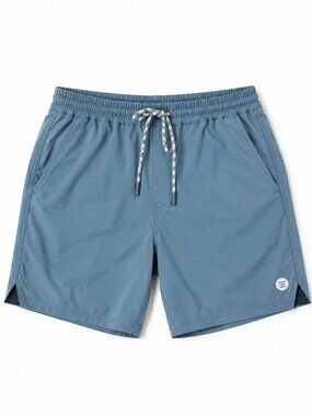 Free Fly Andros Men's Swim Trunks UPF 50+ Pacific Blue Size M BNWT